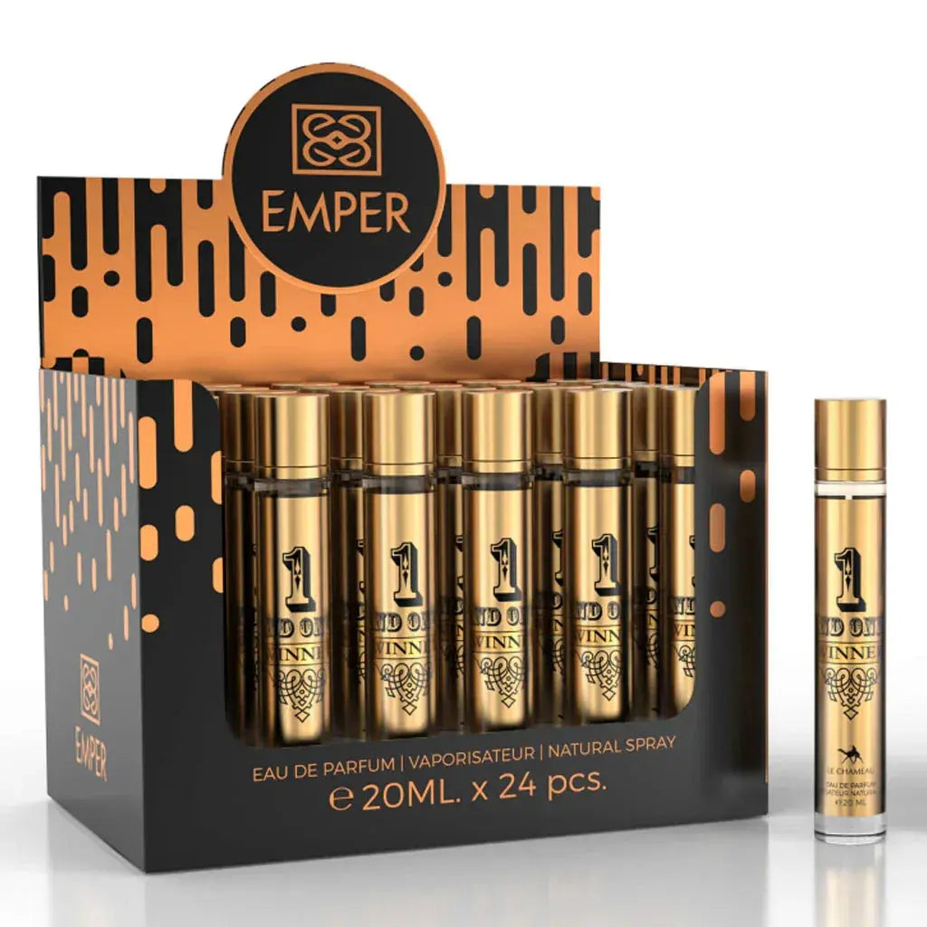Le Chameau 1 And Only Winner Eau De Parfum 23x 20ml Plus 1 Free Tester - Ivory Luxe