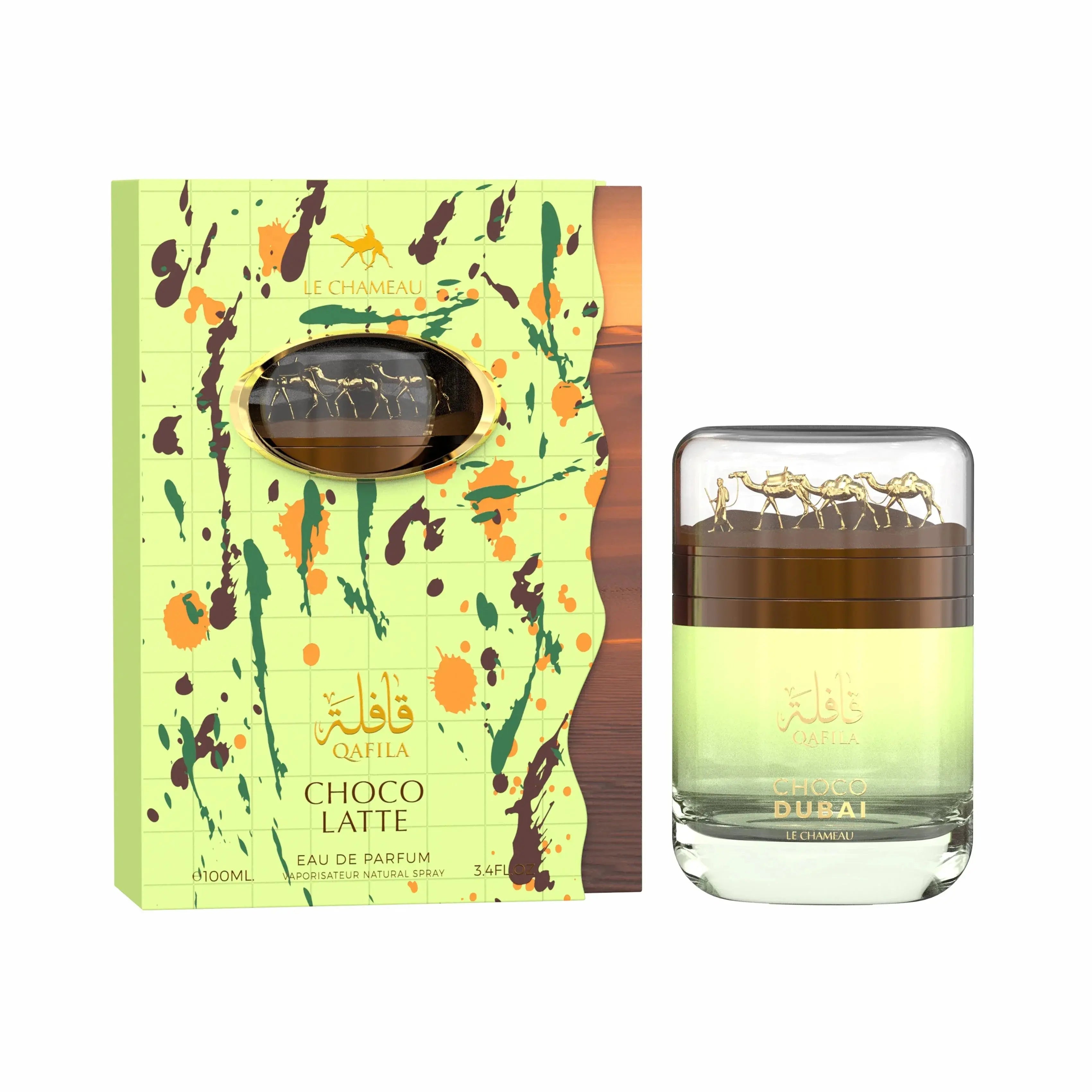 LE CHAMEAU Qafila Choco Dubai Eau De Parfum 100ML - Ivory Luxe