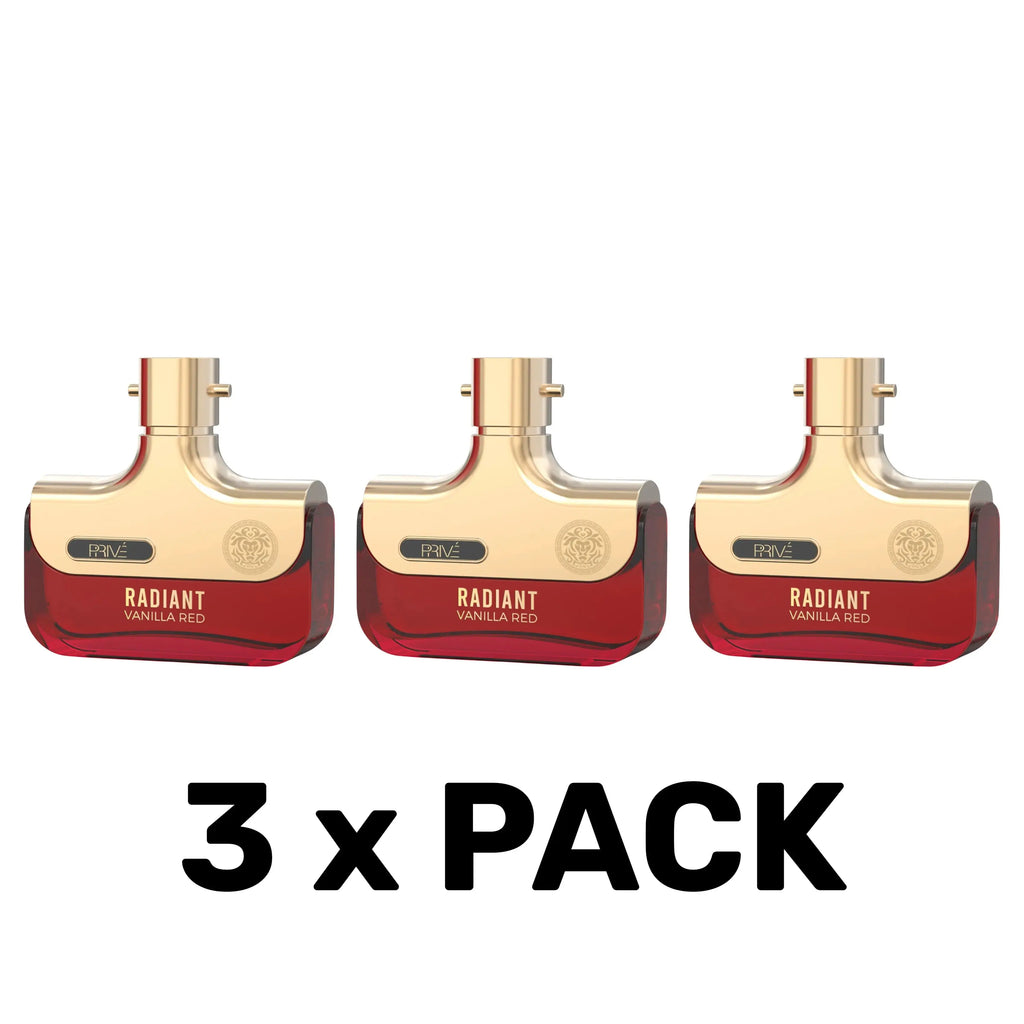 PRIVE Radiant Vanilla Red 100ML Eau De Parfum - Ivory Luxe