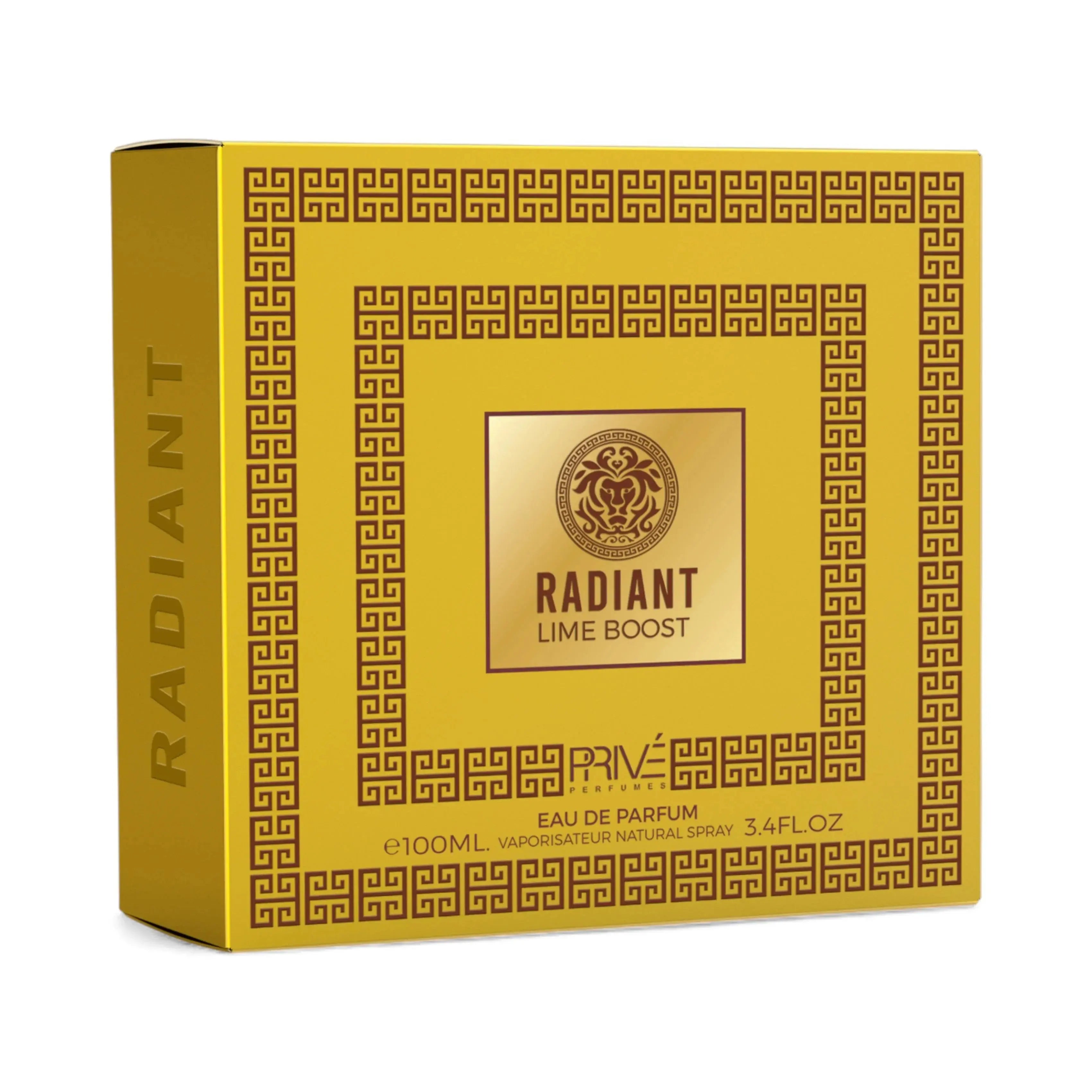 PRIVE Radiant Lime Boost 100ML Eau De Parfum - Ivory Luxe