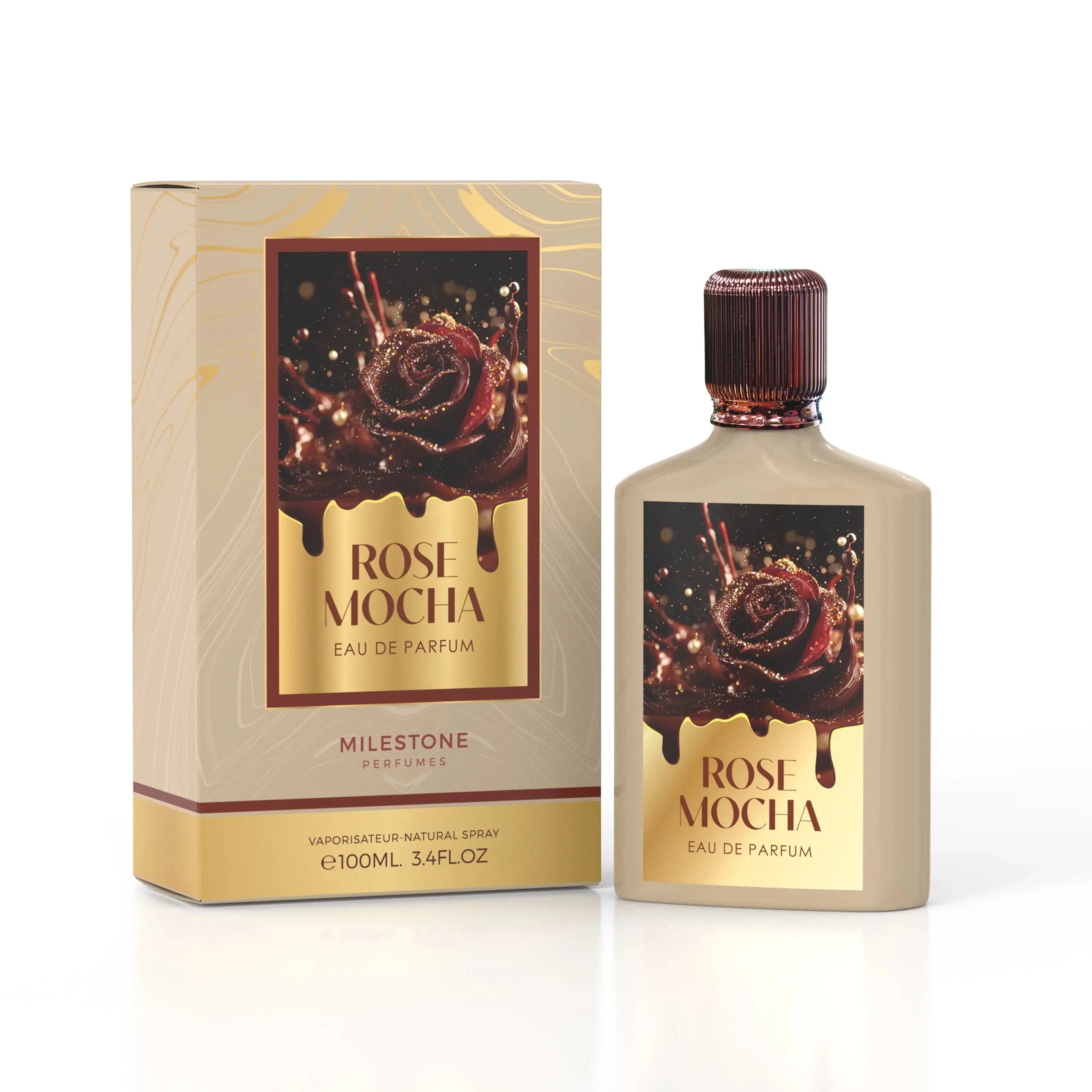 MILESTONE COLLECTION Rose Mocha Eau De Parfum 100ML - Ivory Luxe