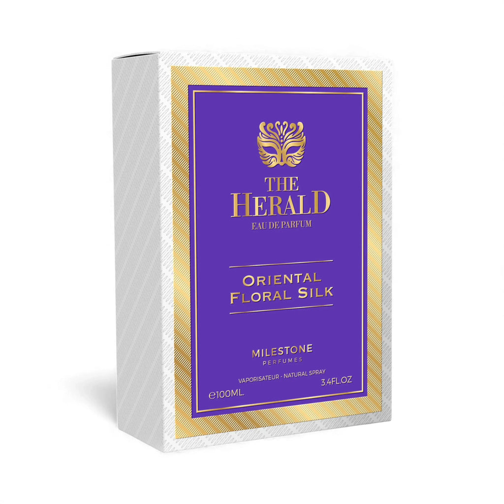 MILESTONE COLLECTION The Herald Oriental Floral Silk 100ML EDP - Ivory Luxe