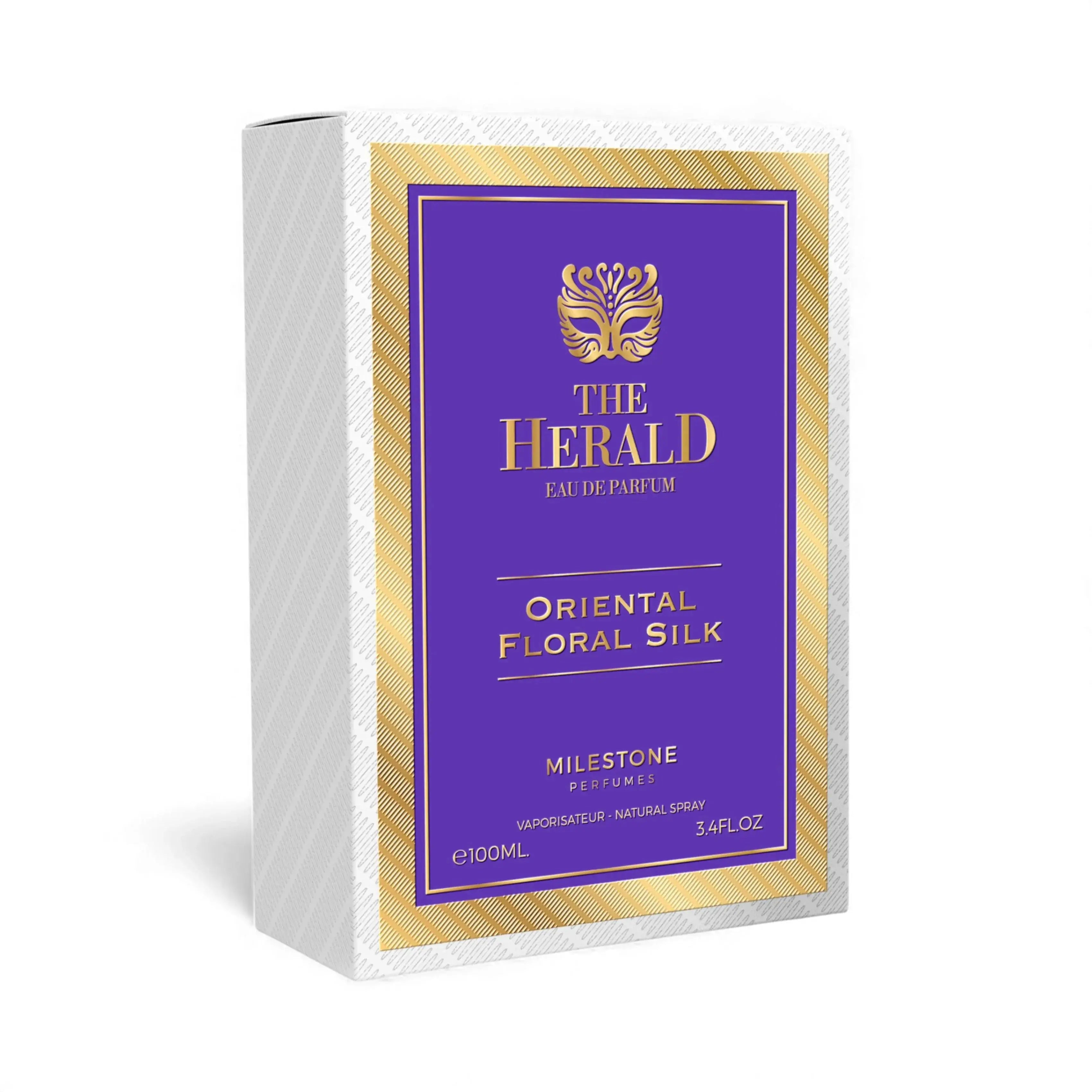 MILESTONE COLLECTION The Herald Oriental Floral Silk 100ML EDP - Ivory Luxe