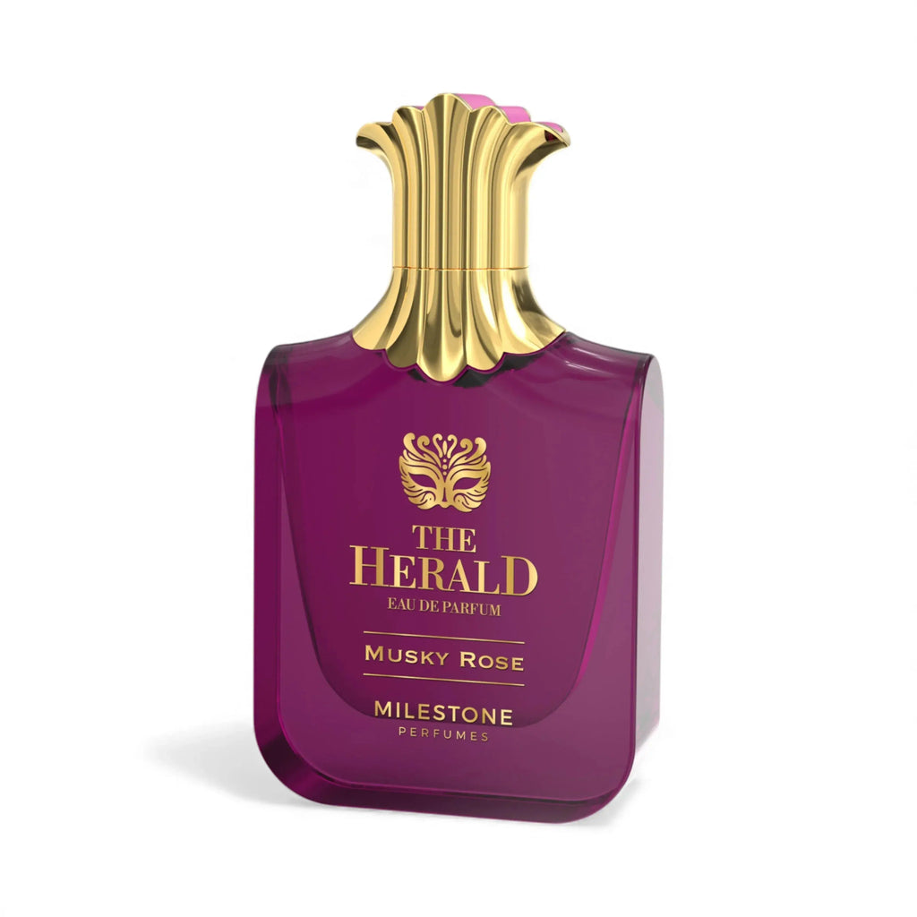 MILESTONE COLLECTION The Herald Musky Rose 100ML EDP - Ivory Luxe