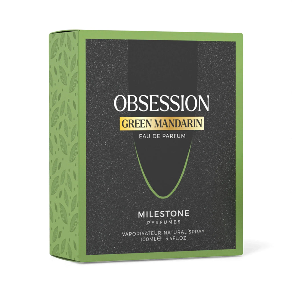 MILESTONE COLLECTION Obsession Green Mandarin 100ML - Ivory Luxe