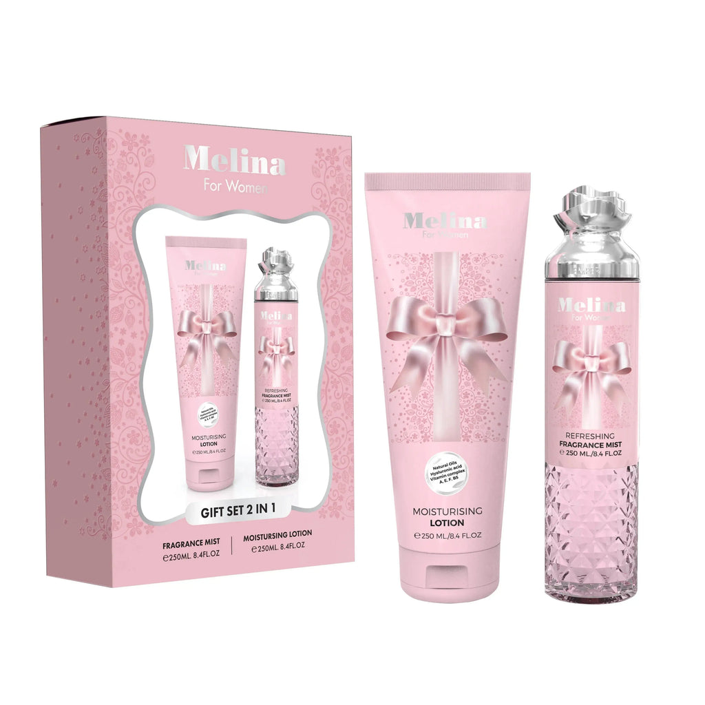 2IN1 GIFT SET MELINA BODY MIST - Ivory Luxe