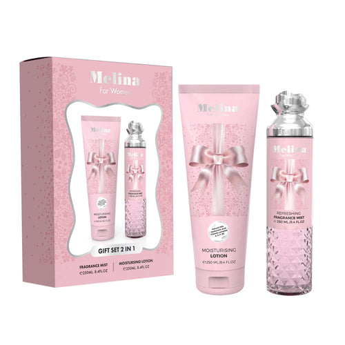 2IN1 GIFT SET MELINA BODY MIST - Ivory Luxe