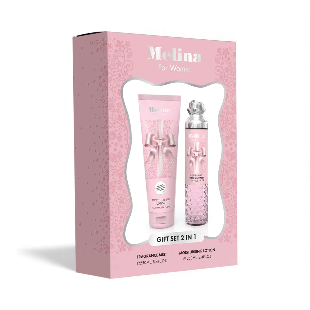 2IN1 GIFT SET MELINA BODY MIST - Ivory Luxe