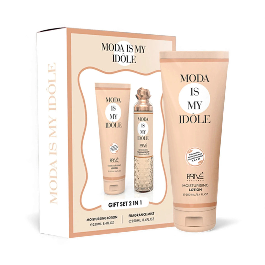 PRIVE 2In1 Gift Set Moda Is My Idole BODY MIST - Ivory Luxe