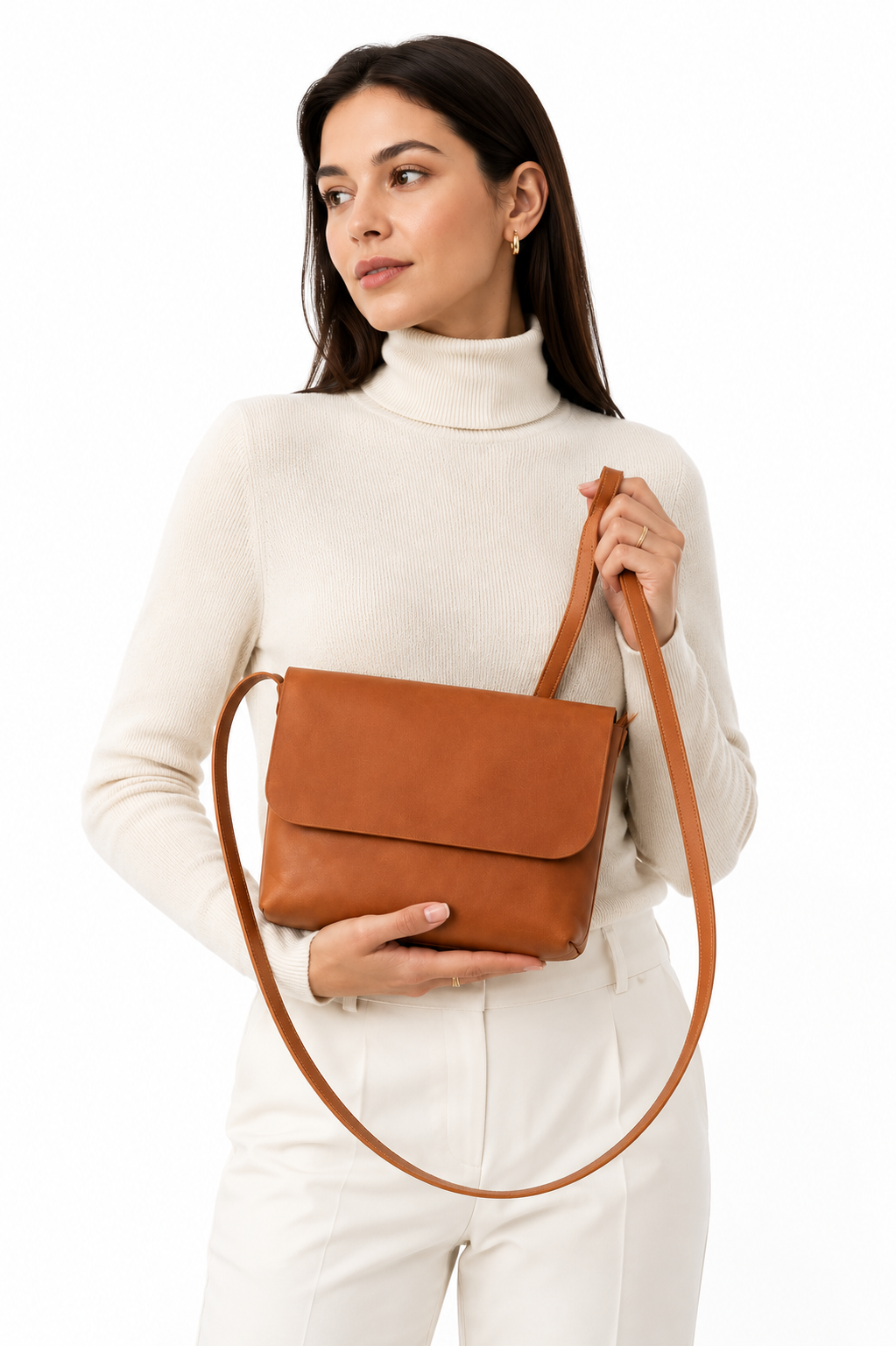 Luxury Handmade Leather Mini Crossbody Bag