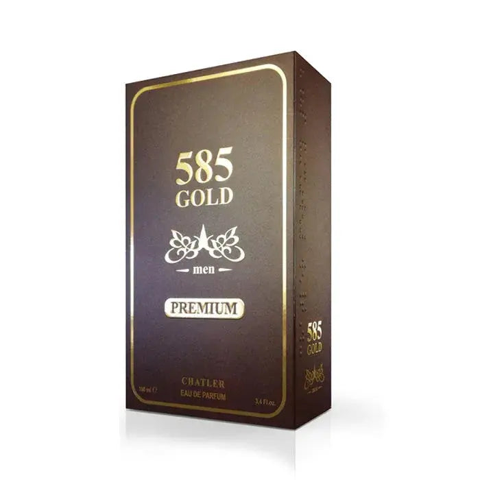 CHATLER 585 Gold Premium Men 100ml Eau De Parfum - Ivory Luxe