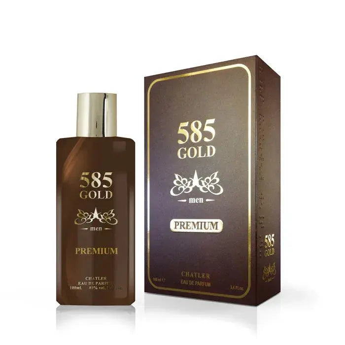 CHATLER 585 Gold Premium Men 100ml Eau De Parfum - Ivory Luxe