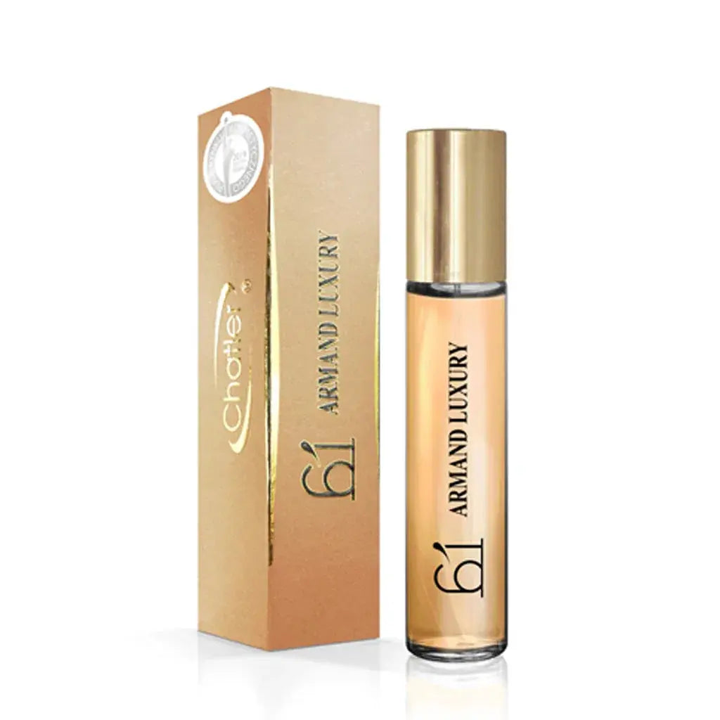 CHATLER Armand Luxury 61 Woman Eau De Parfum 5 x 30ml Plus 1 free tester - Ivory Luxe