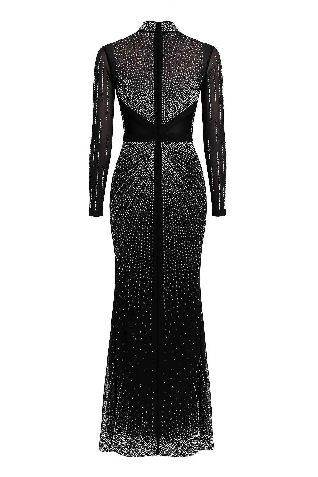 Diamond Embellish Maxi Dress