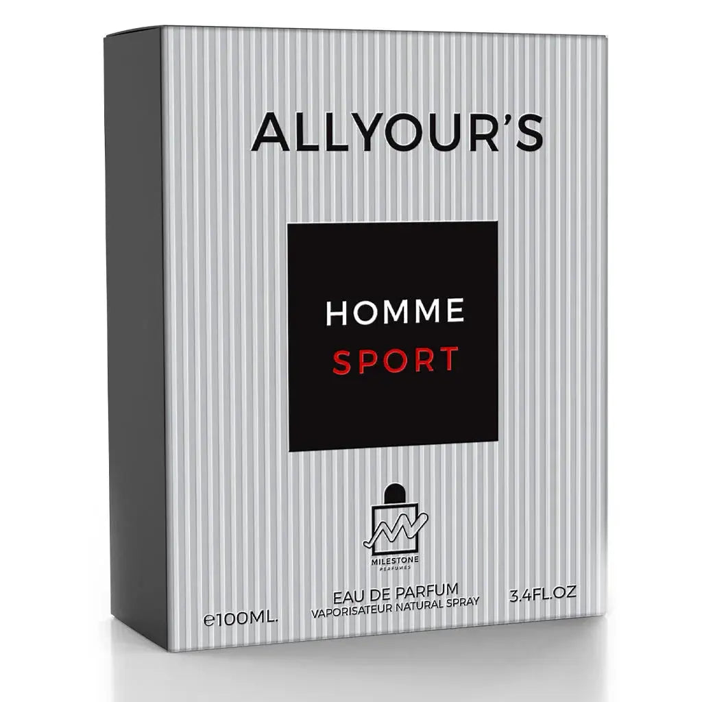 MILESTONE All Yours Homme Sport (Pour Homme) 100ML EDP - Ivory Luxe