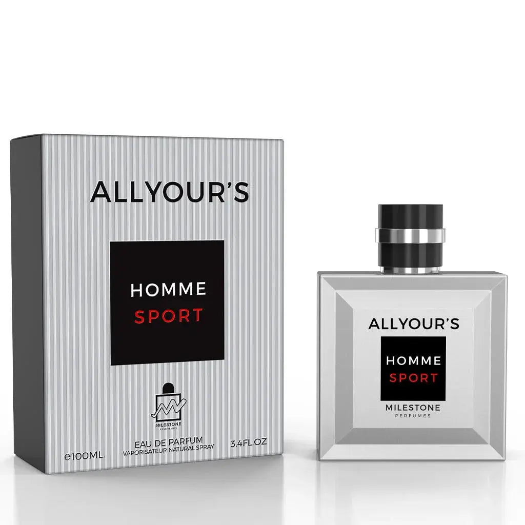 MILESTONE All Yours Homme Sport (Pour Homme) 100ML EDP - Ivory Luxe