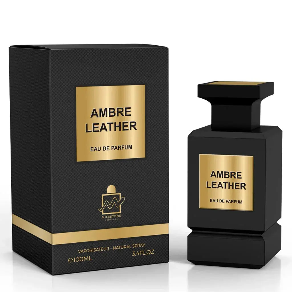 MILESTONE Ambre Leather (Unisex) 100ML Eau De Parfum - Ivory Luxe