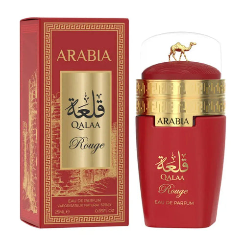 Arabia Qalaa Rouge 25 ML EDP -Pack By Le Chameau - Ivory Luxe