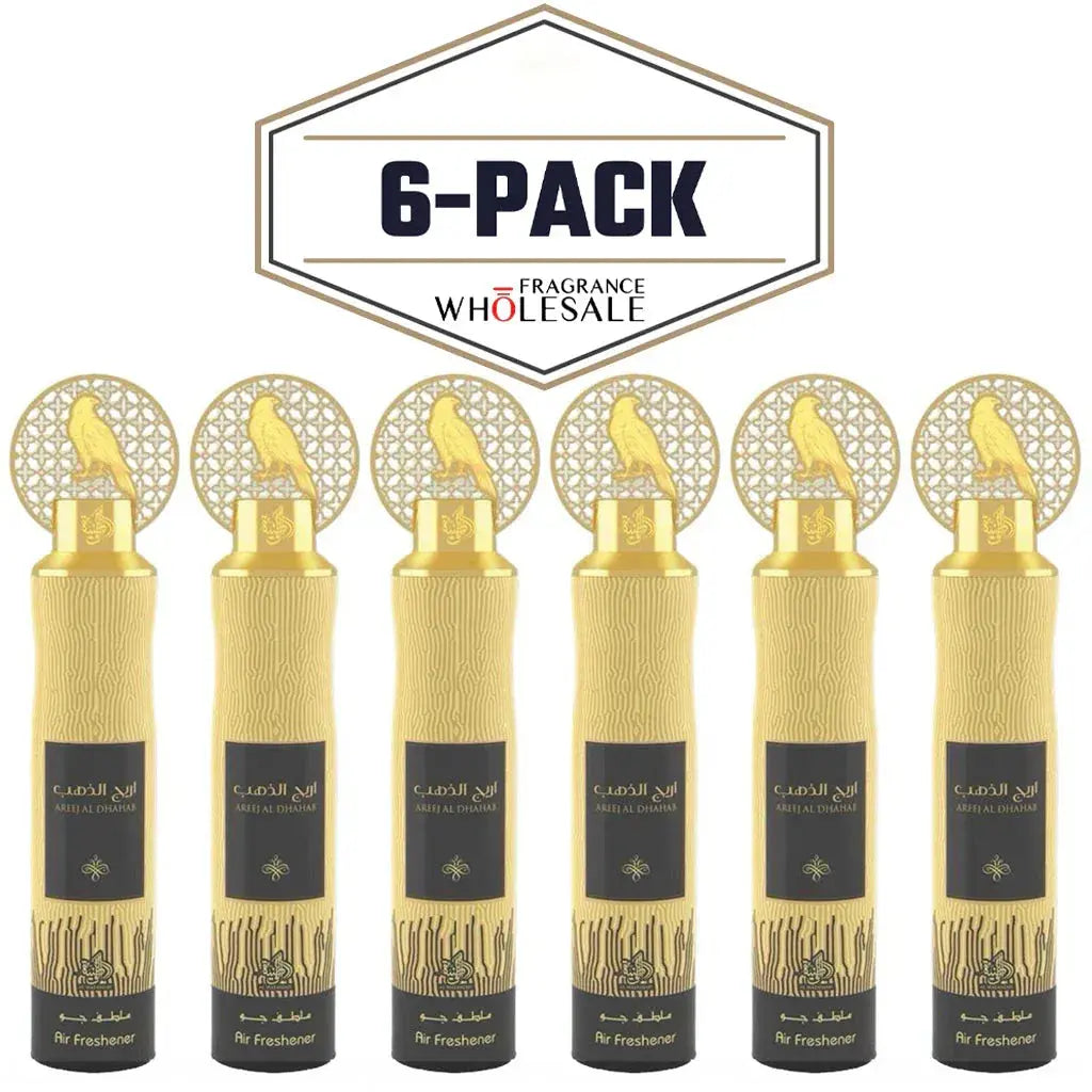 AL WATANIAH AREEJ AL DAHAAB Air Freshener 300ml 6x PACK (6 units) 6x PACK (6 units) - Ivory Luxe