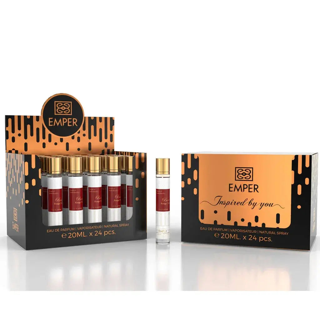 EMPER Best Rouge 530 (Unisex) Eau De Parfum 23x 20ml Plus 1 Free Tester - Ivory Luxe