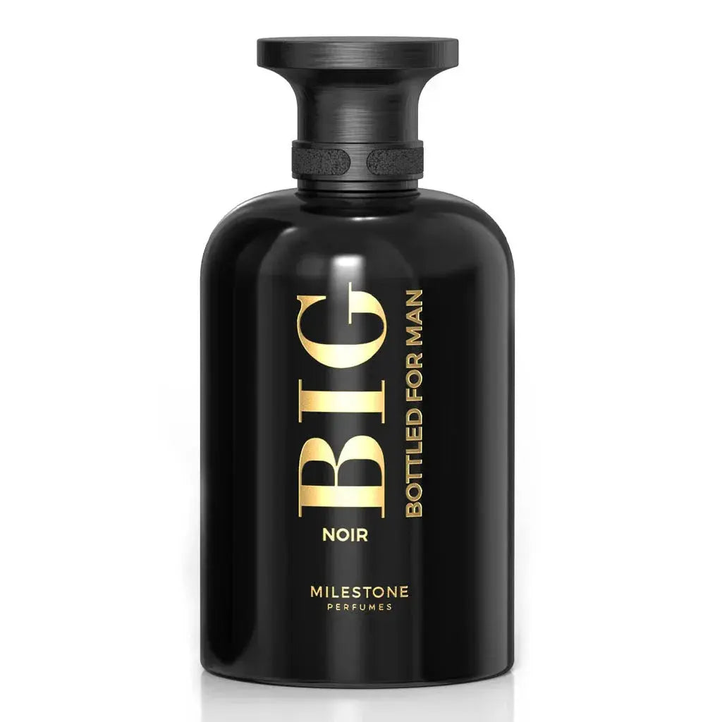 MILESTONE Big Bottled Noir (Pour Homme) 100ML Eau De Parfum - Ivory Luxe