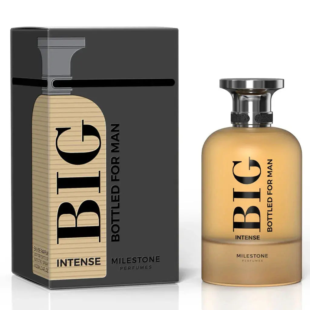 MILESTONE Big Bottled Intense (Pour Homme) 100ML Eau De Parfum - Ivory Luxe