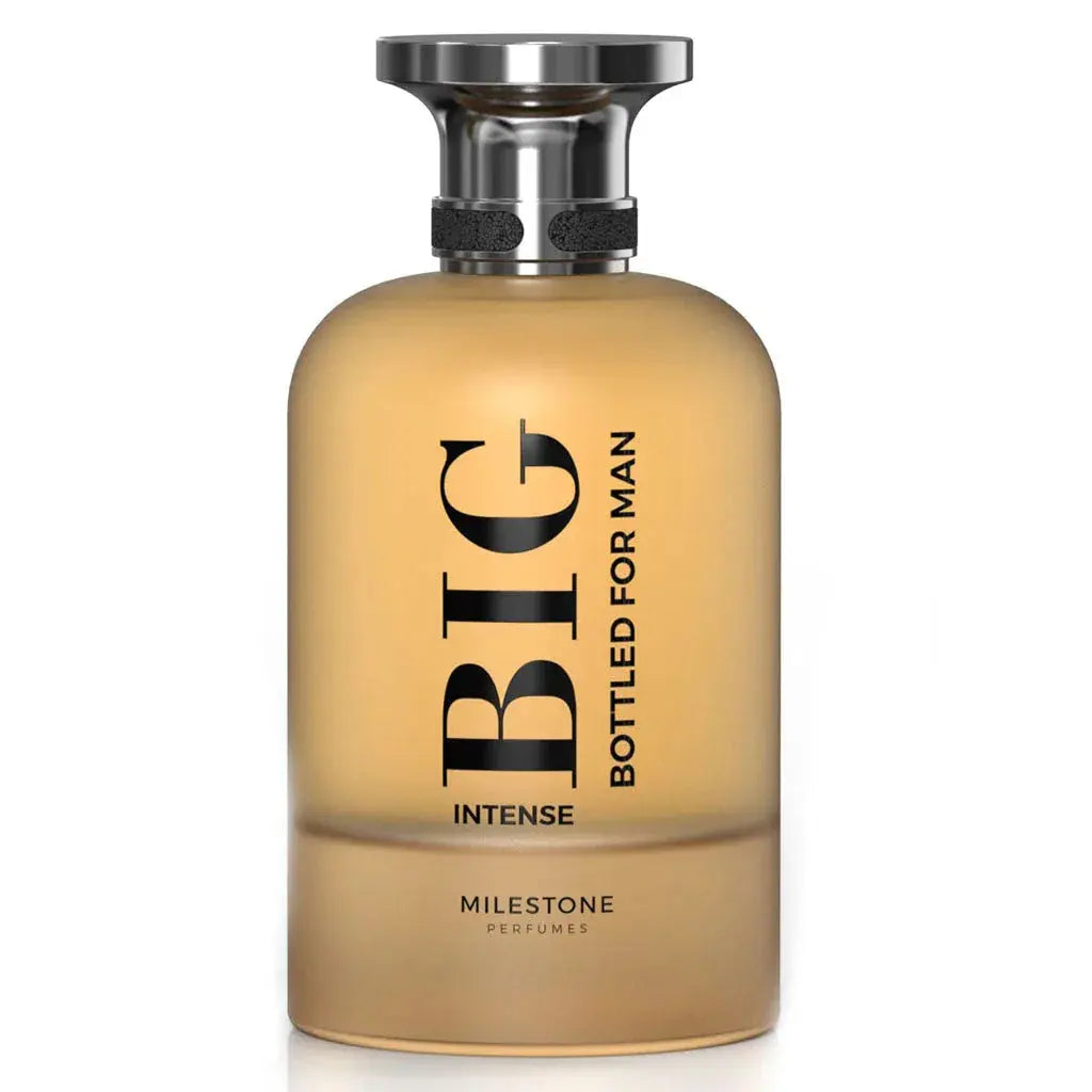 MILESTONE Big Bottled Intense (Pour Homme) 100ML Eau De Parfum - Ivory Luxe