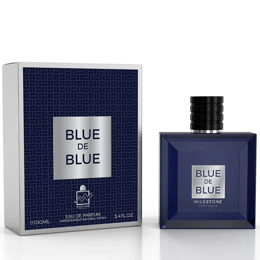 MILESTONE Blue de Blue (Pour Homme) 100ML EDP - Ivory Luxe