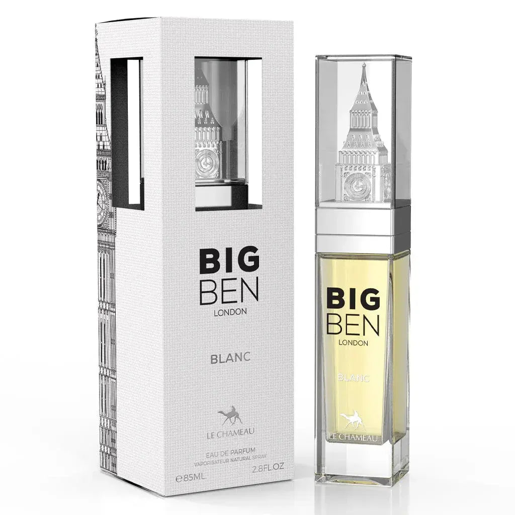 LE CHAMEAU Big Ben London Blanc (Unisex) 85ML EDP - Ivory Luxe