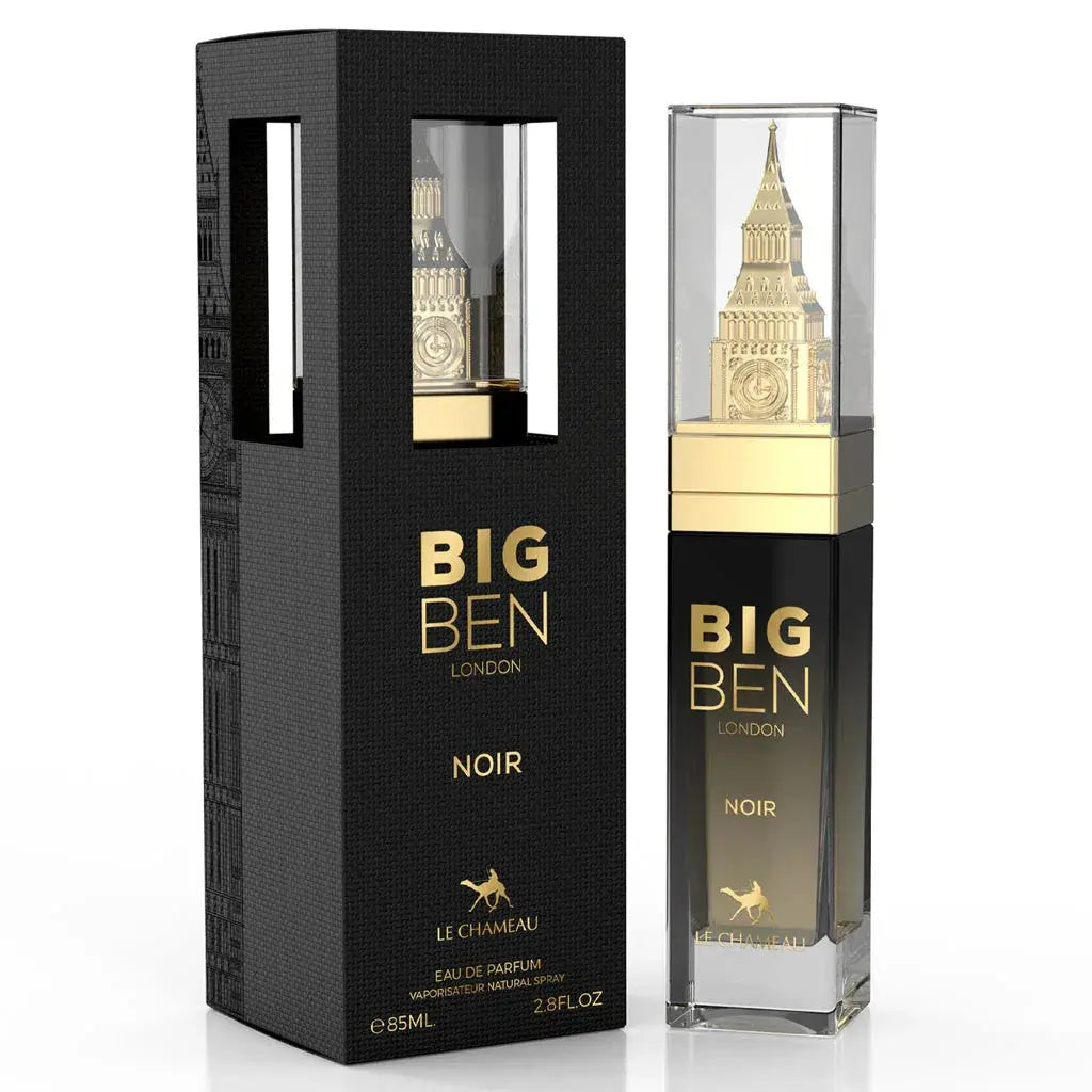 LE CHAMEAU Big Ben London Noir (Unisex) 85ML EDP - Ivory Luxe