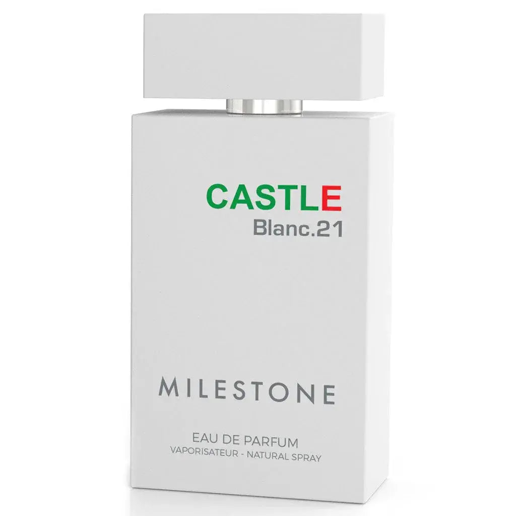 MILESTONE Castle Blanc.21 (Pour Homme) 100ML EDP - Ivory Luxe