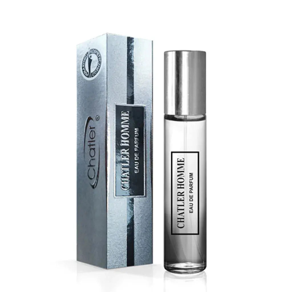 CHATLER HOMME Eau De Parfum 5 x 30ml Plus 1 free tester - Ivory Luxe