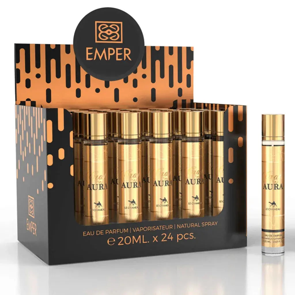 LE CHAMEAU Craft Aura (Pour Femme) Eau De Parfum 23x 20ml Plus 1 Free Tester - Ivory Luxe