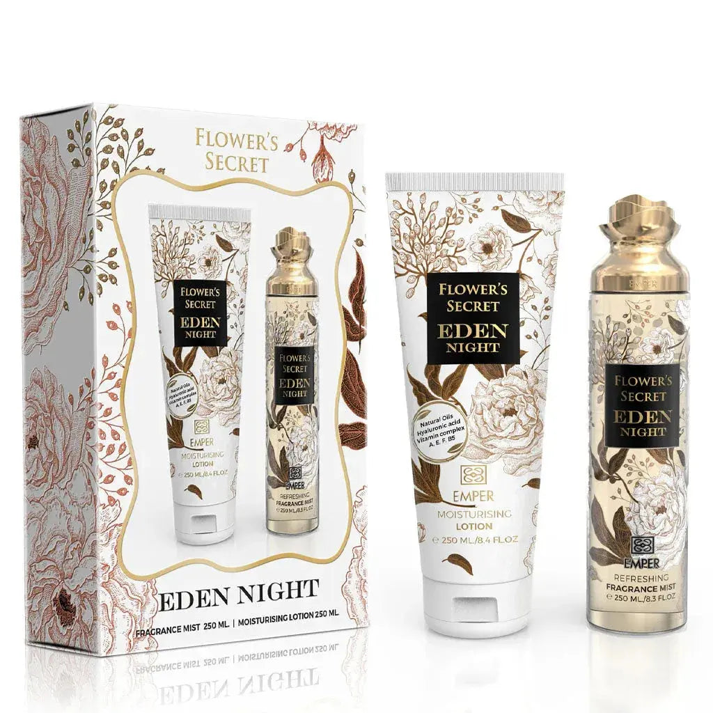 EMPER Gift Set Flower'S Secret Eden Night - Ivory Luxe