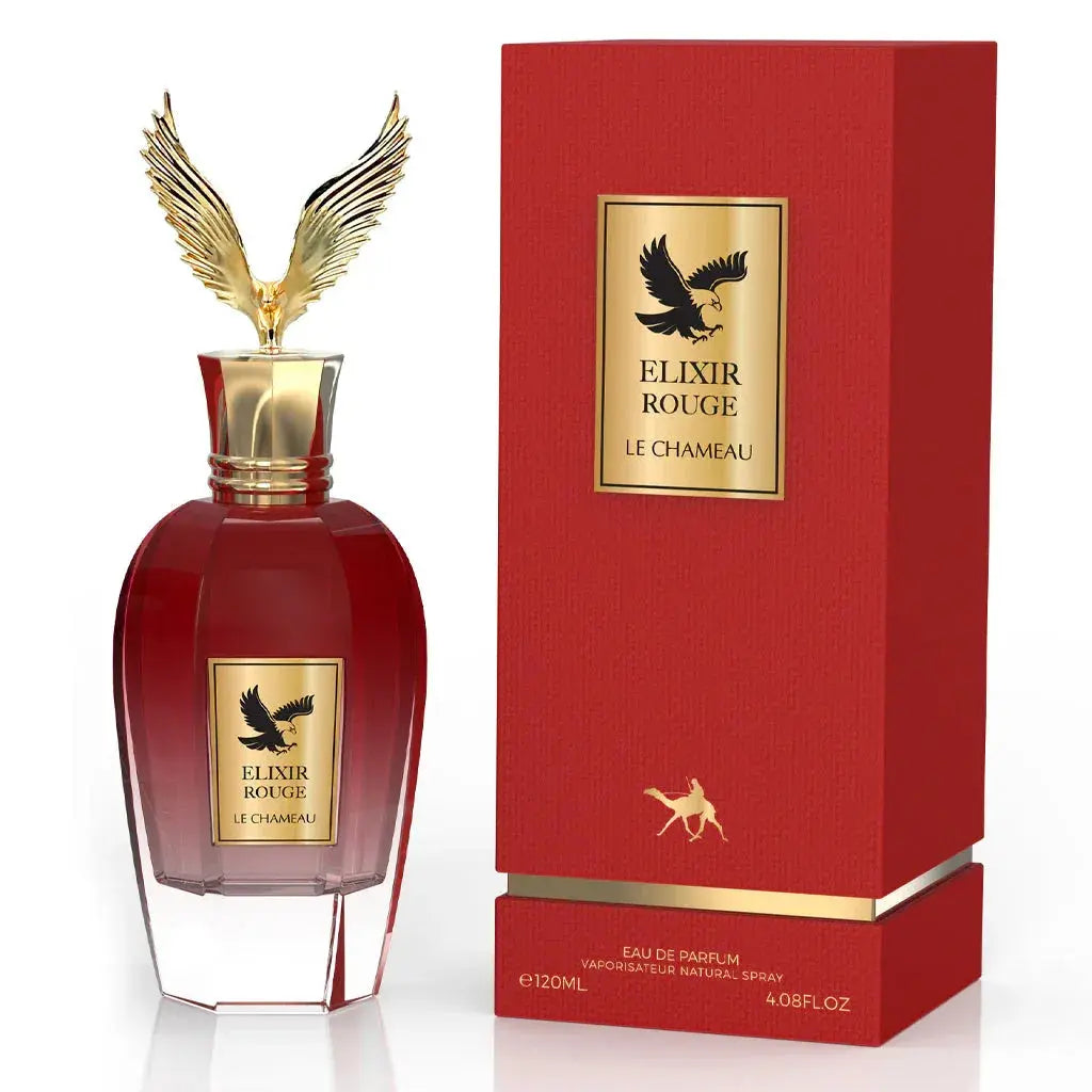 LE CHAMEAU Elixir Rouge (Unisex) 120ML Eau De Parfum - Ivory Luxe