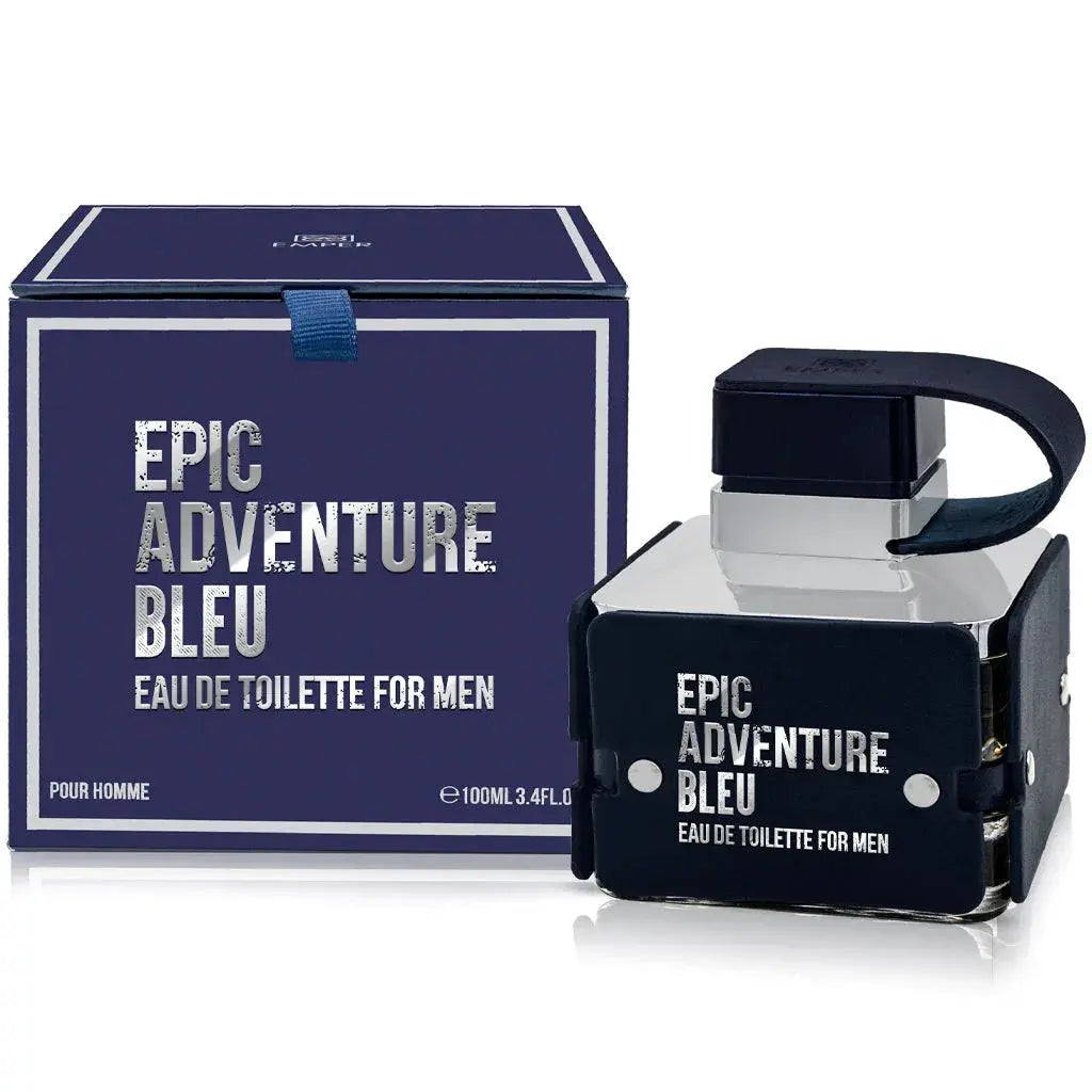 EMPER Epic Adventure Bleu (Pour Homme) 100ML - Ivory Luxe