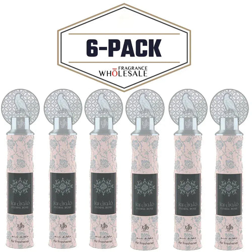 AL WATANIAH FLORAL ROSE Air Freshener 300ml 6x PACK (6 units) - Ivory Luxe
