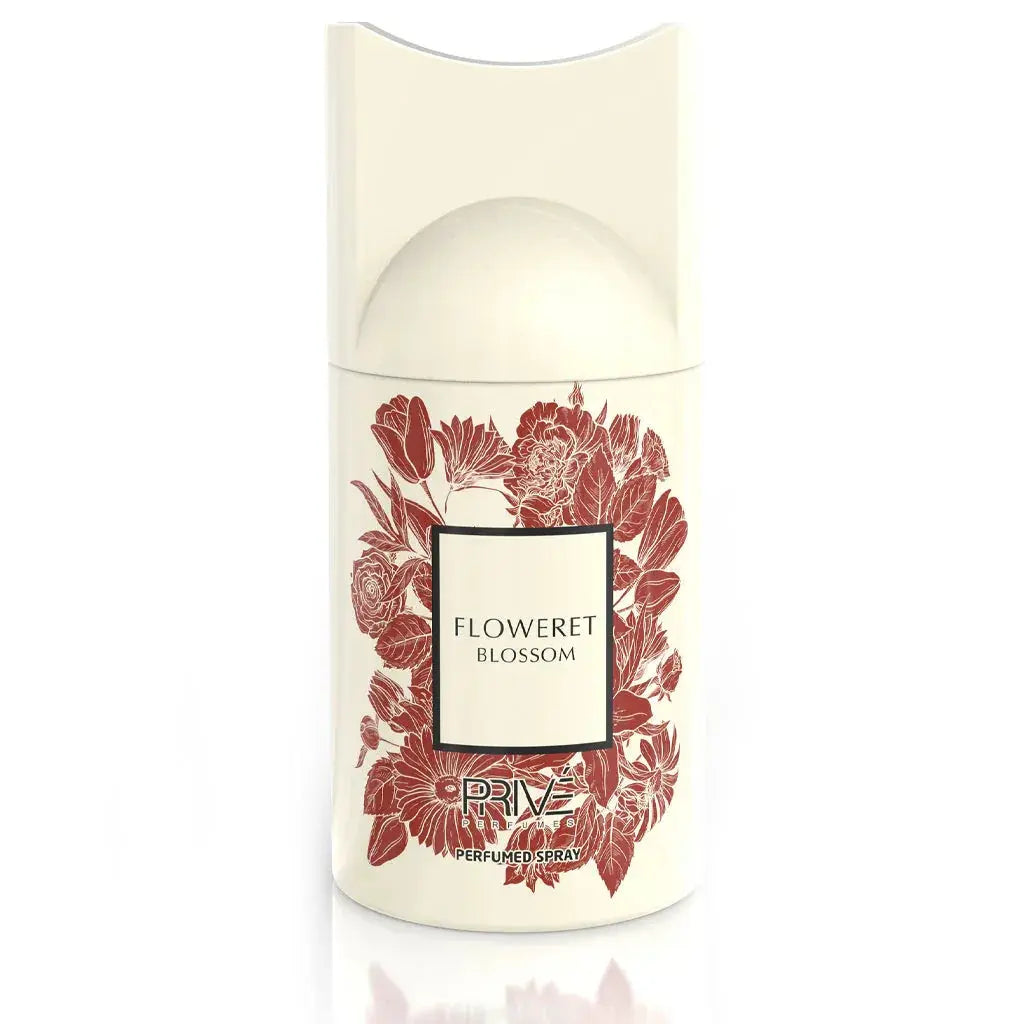 PRIVE Floweret Blossom Perfume Deodorant 250ml 6x PACK - Ivory Luxe