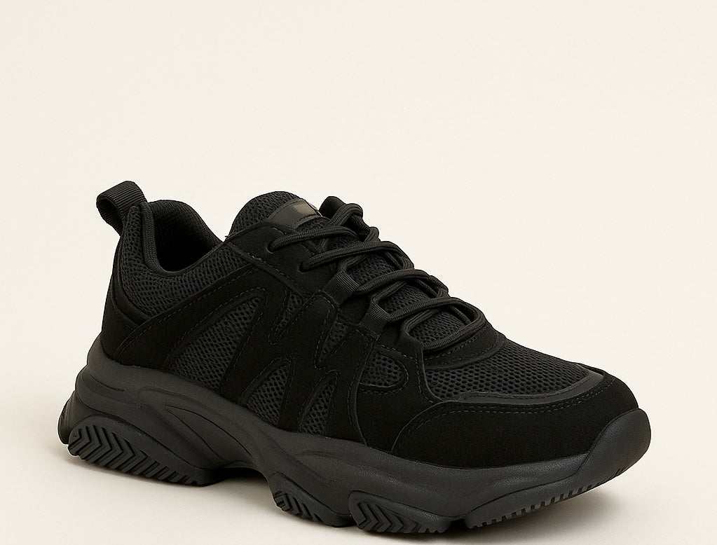 Women's Chunk Sole Lace Up Trainers