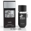Genius Event Eau De Parfum 25ml – 3-Pack by Emper