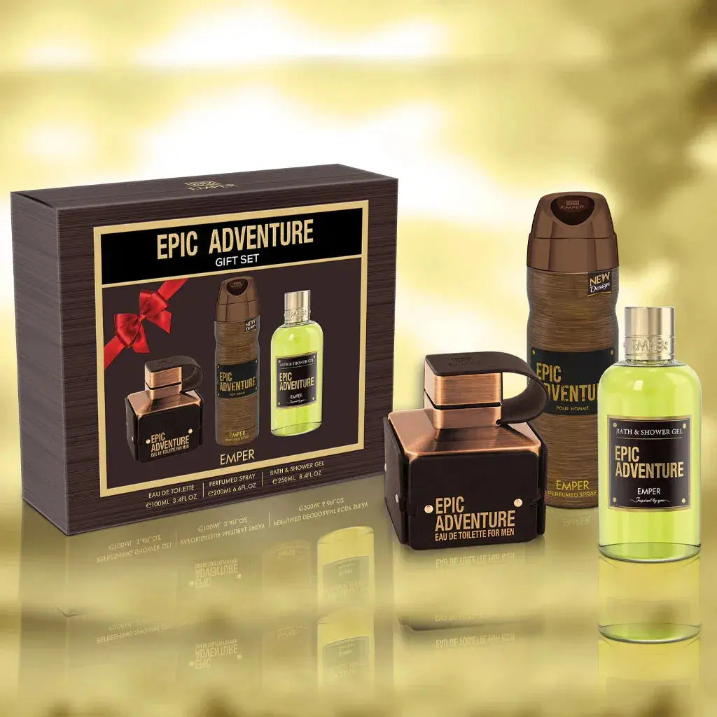 EMPER EPIC ADVENTURE 3 IN 1 GIFT SET - Ivory Luxe