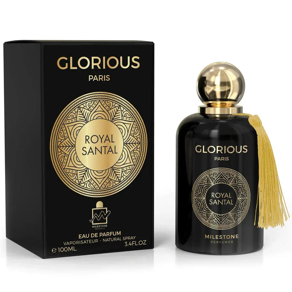 MILESTONE Glorious Paris Royal Santal (Unisex) 100ML EDP - Ivory Luxe
