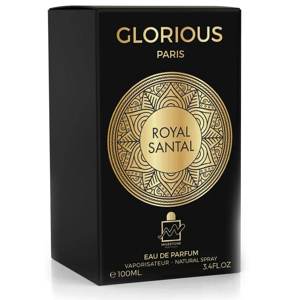 MILESTONE Glorious Paris Royal Santal (Unisex) 100ML EDP - Ivory Luxe