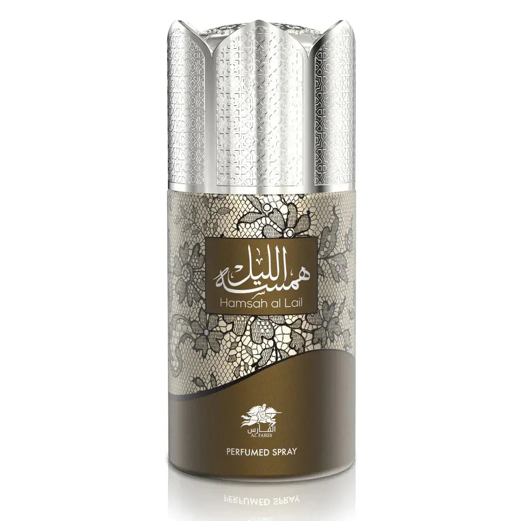 AL FARES Hamsah Al Lail Perfume Deodorant 250ml 6x PACK - Ivory Luxe
