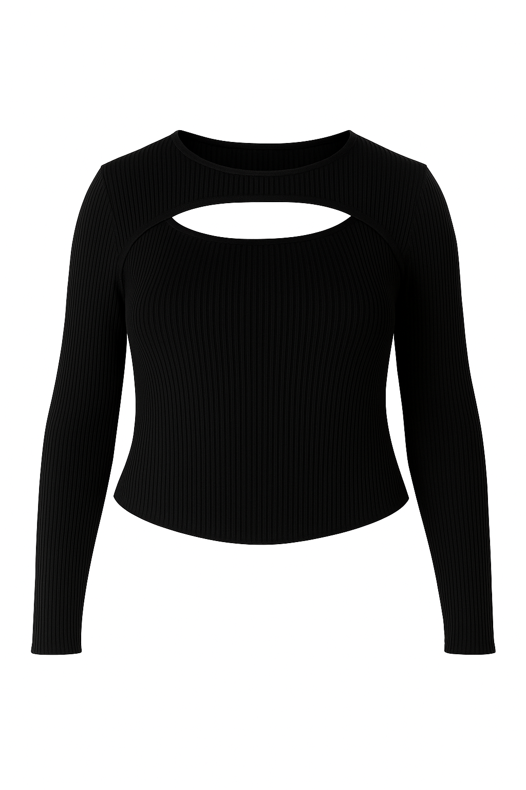 Classic Women’s Cut out Long Sleeves Jumper