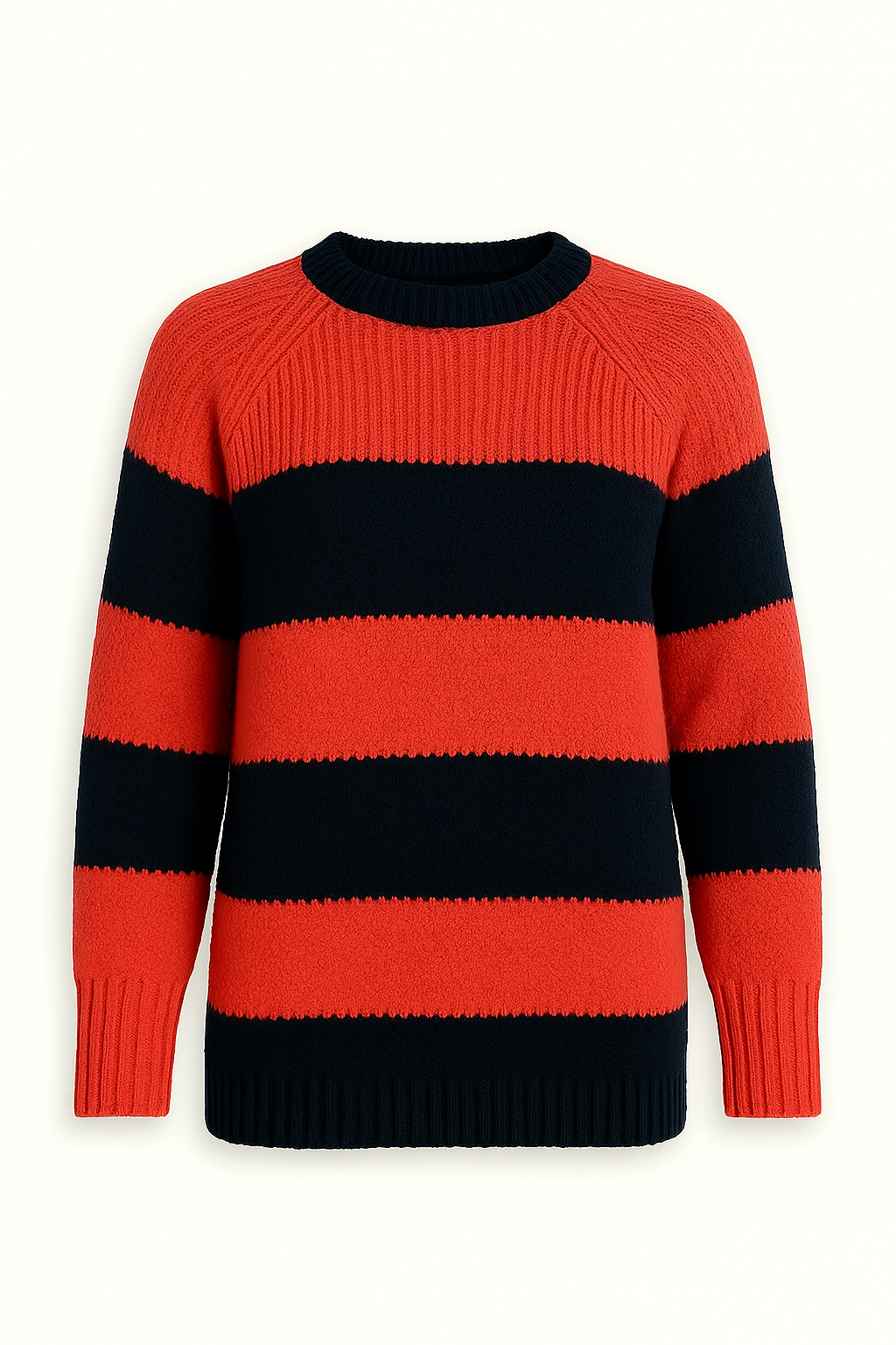 Women’s Colour Block Stripe fine Knit Jumper