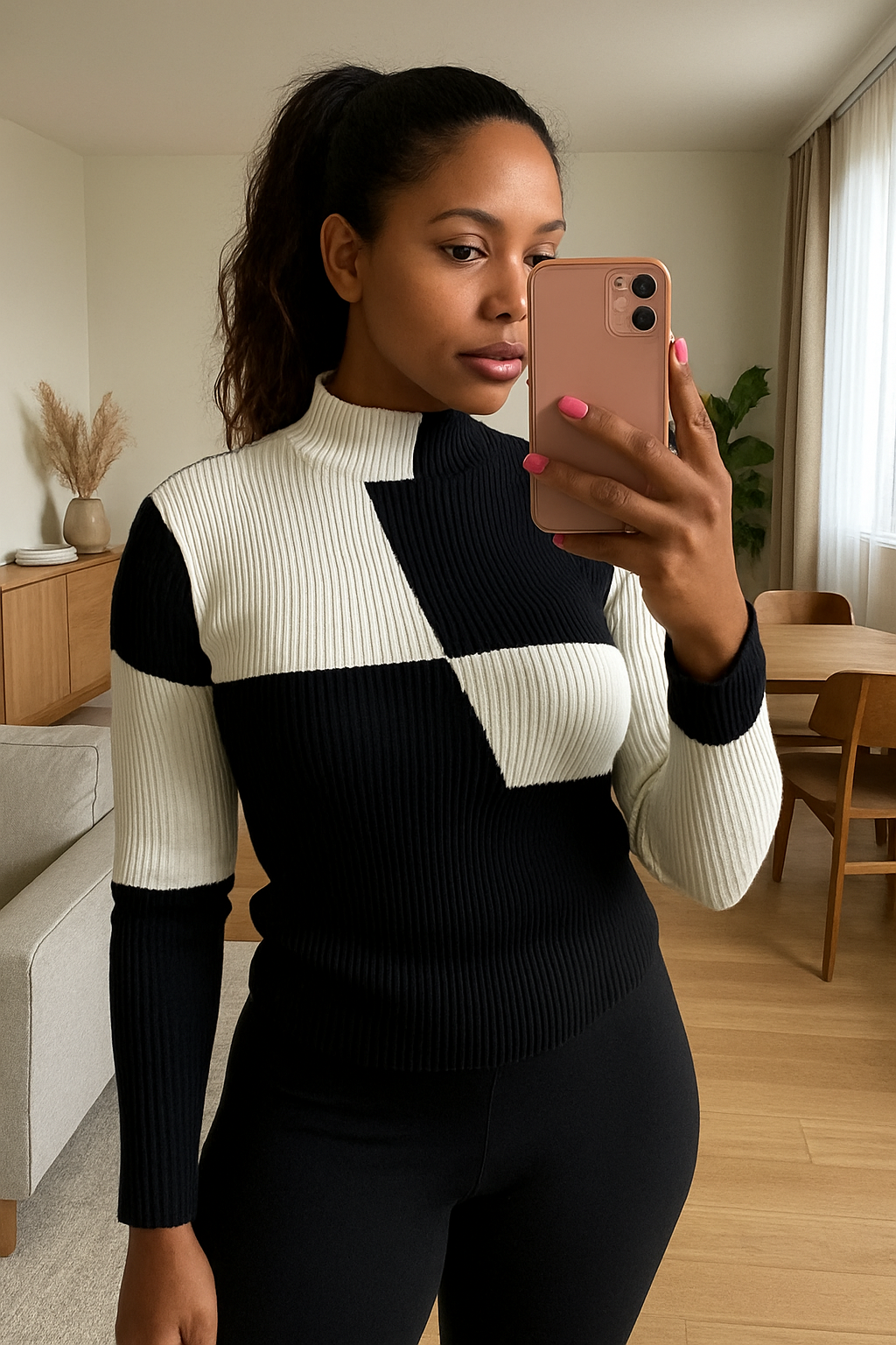 Patterned Women's Jumper