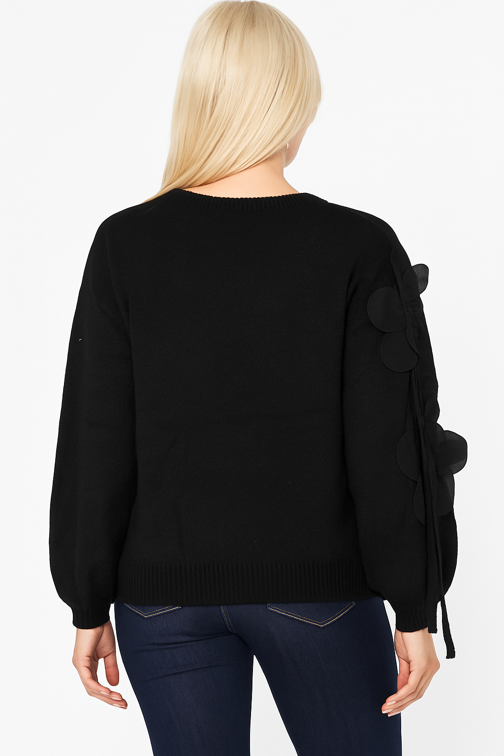 Women’s Flower 3D Detail Jumper