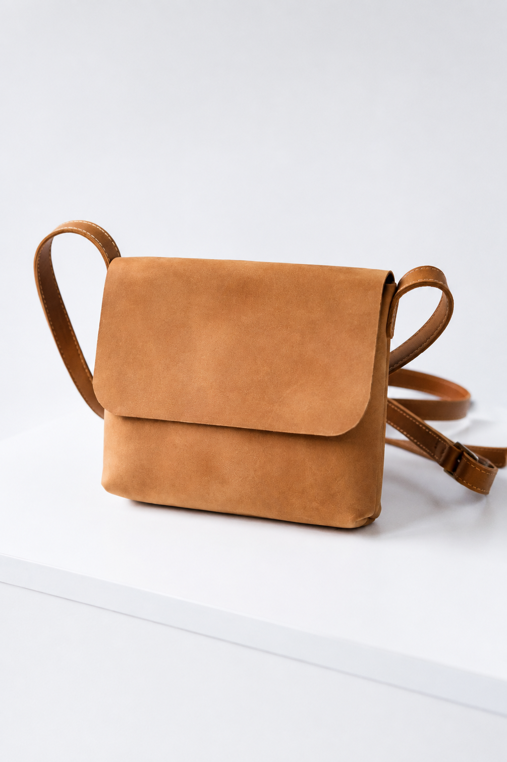 Luxury Handmade Leather Mini Crossbody Bag