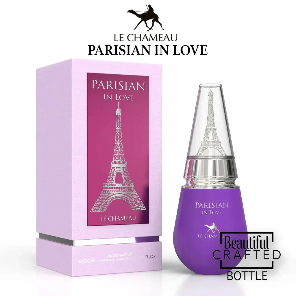 LE CHAMEAU Parisian in Love (Pour Femme) 100ML. EDP - Ivory Luxe